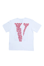 VLONE RED LIPSTICK OG EMBROIDERED T-SHIRT (white)