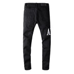 Amiri Jeans Casual Hip Hop Slim Jeans Men #649