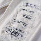 Amiri Jeans Casual Hip Hop Slim Jeans Men