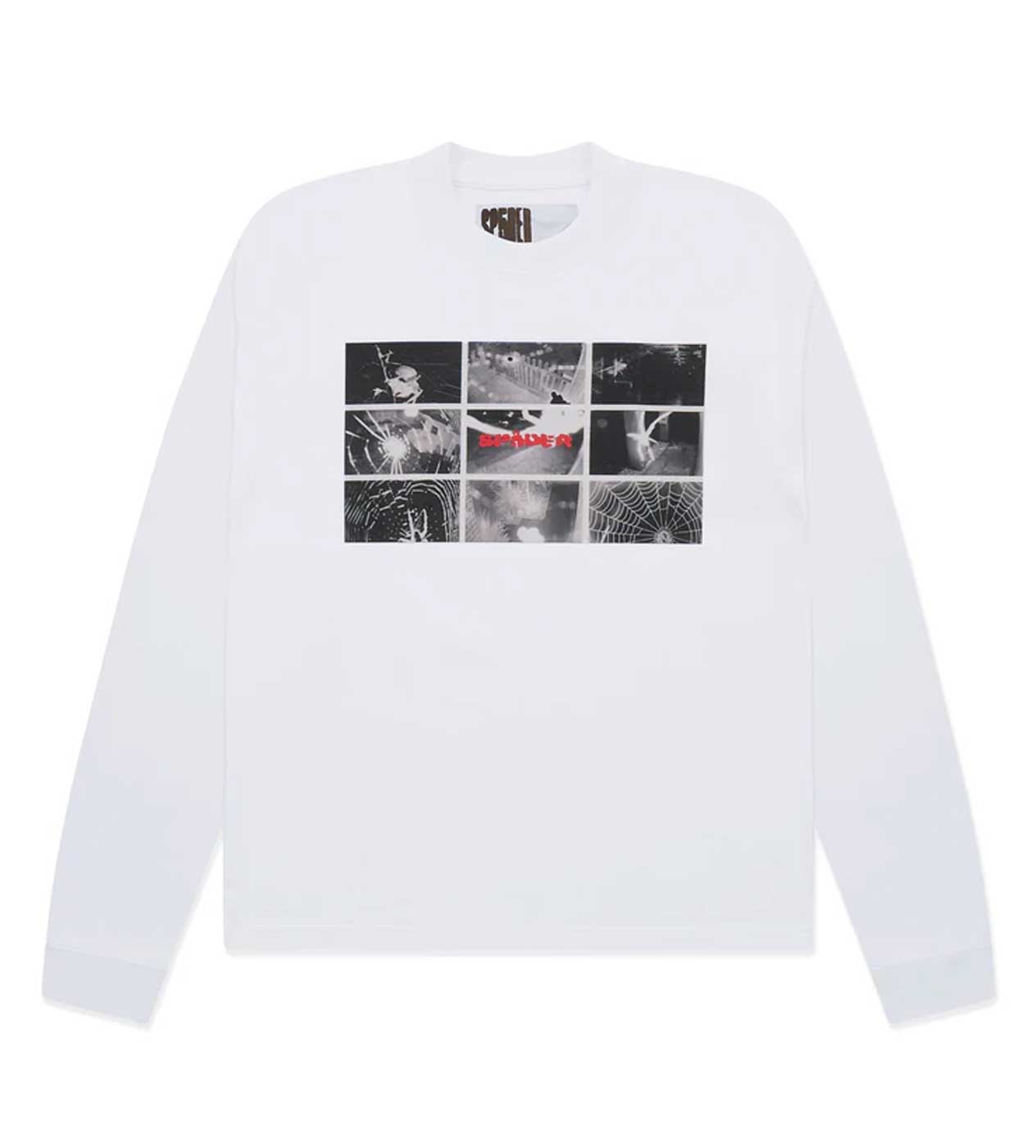 Sp5der Web Monitor HW L/S Tee White