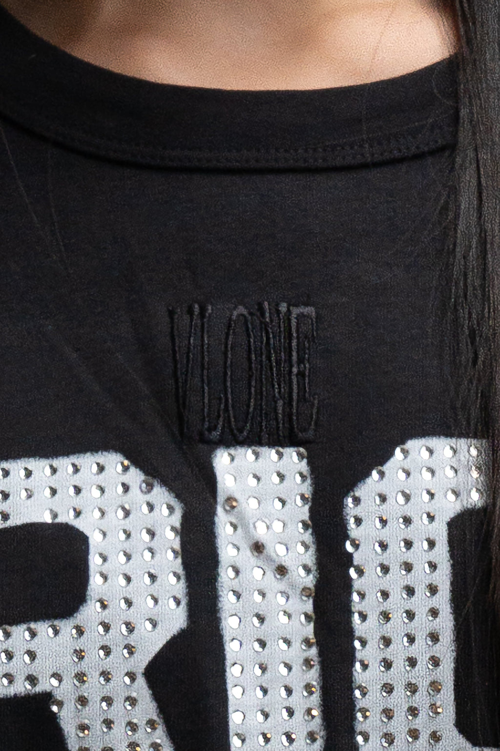 VLONE BBB Association S/S T-Shirt In Rhinestone