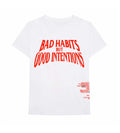 Vlone NAV Bad Habits Tee White