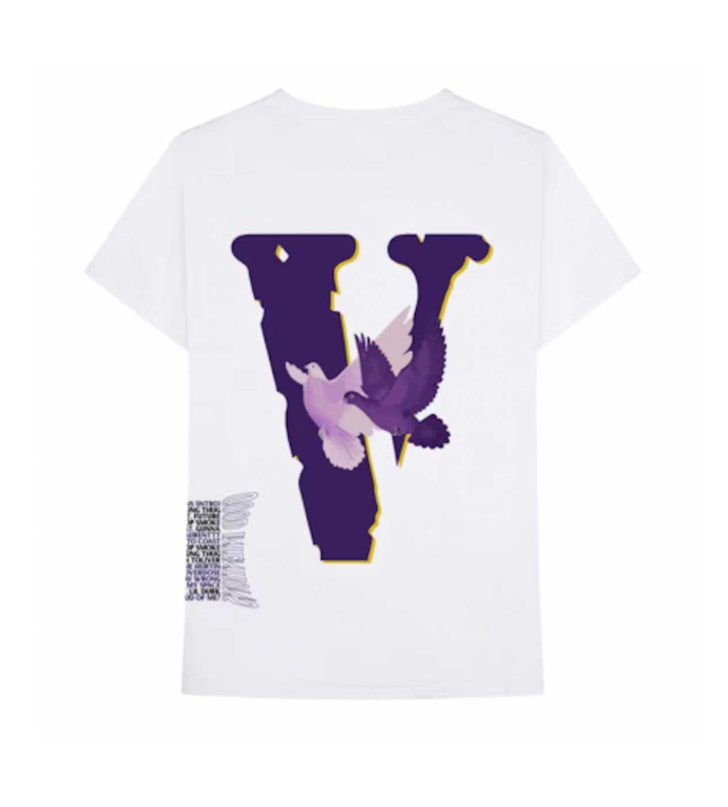 Vlone Nav Dove White Tee