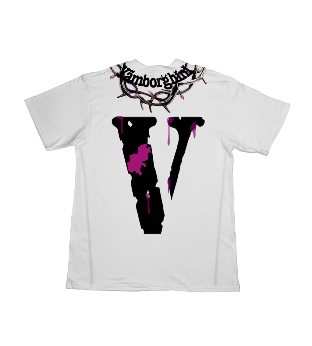 Vlone Yams Yamborghini Tee White